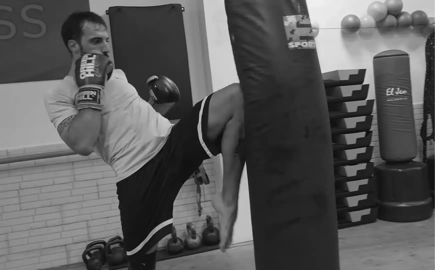 Allenamento di Kickboxing Clodio Combat